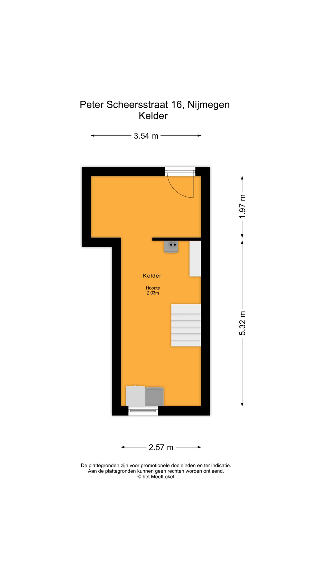 Peter Scheersstraat 16 , 6525 DE Nijmegen map